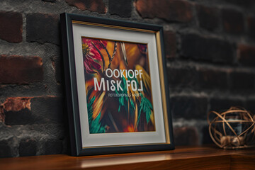 interior picture painting mockup