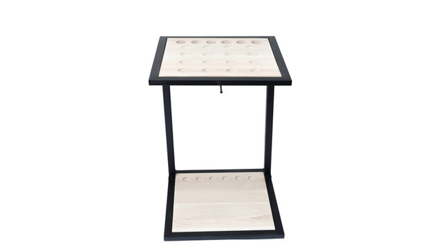 Rack for billiard balls. Accessory for playing billiards. A piece of furniture for billiard ball