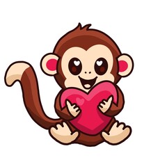 A cute little monkey 
