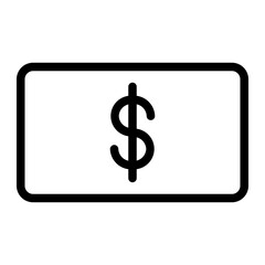 dollar bill icon 