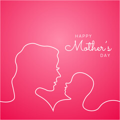 Happy mother's day social media template