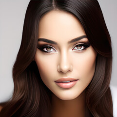 portrait of a beautiful woman, Generative AI