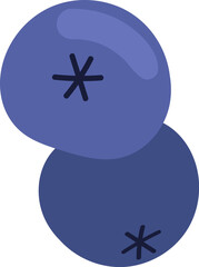 Blueberry Berries Icon