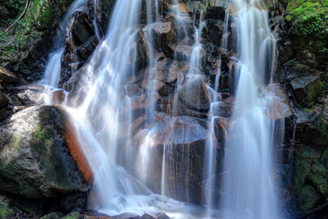 Fototapeta na wymiar 鶏鳴の滝