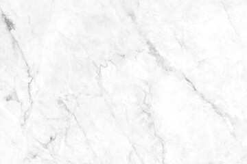 White marble texture with natural pattern for background or design artwork.