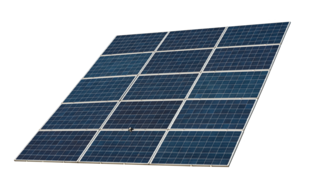 Solar panel on a white background. Ecology. Eco-friendly solar energy