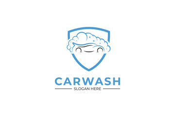 car washing pressure power soft wash cleaning automotive auto detailing and mobile detailing logo	