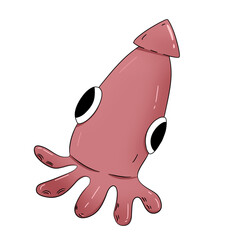 squid cartoon