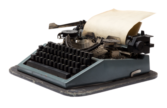 vintage typewriter