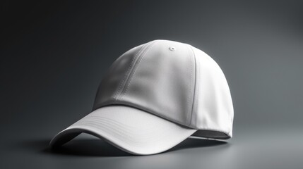 Baseball cap isolated on white background. Generative AI