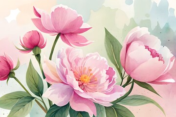 Obraz na płótnie Canvas pink and white rose 