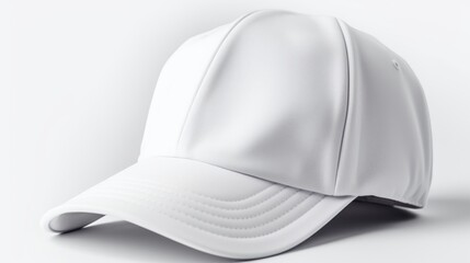 Golf hat isolated on white background. Generative AI