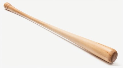 Obraz premium Softball bat isolated on white background. Generative AI