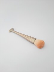 Makeup brush on white background. Make up brush