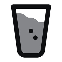 glass of juice icon