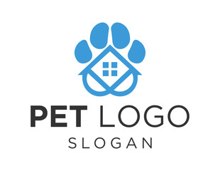 Logo about Pet on a white background. created using the CorelDraw application.