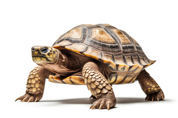 turtle isolated on white made with generative ai