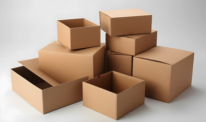 Fototapeta premium cardboard box