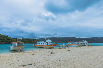 石垣島　展望台から望む川平湾
