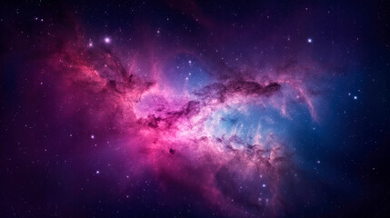 Starry Night Sky in Deep Blue - Captivating image of a night sky full of stars in a beautiful deep blue hue, perfect for backgrounds, astronomy, and nature-related projects