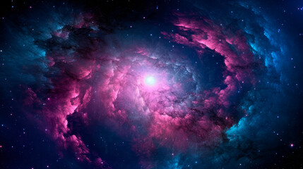 Starry Night Sky in Deep Blue - Captivating image of a night sky full of stars in a beautiful deep blue hue, perfect for backgrounds, astronomy, and nature-related projects