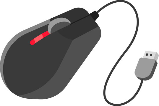 computer mouse illustration