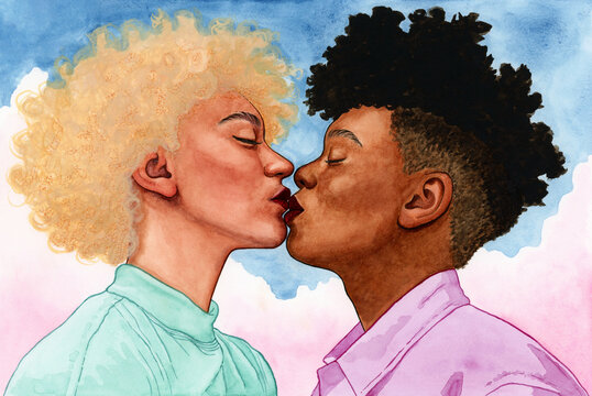 Love is Love – Kissing – Pride – Queer