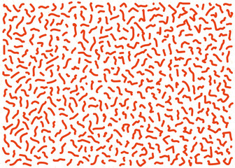Hand drawn flat maze abstract scribble background