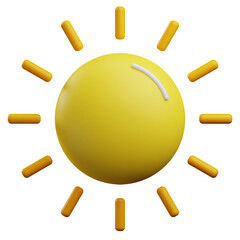 day 3d illustration with transparent background