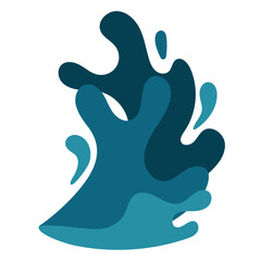 Obraz premium Abstract Water Splash