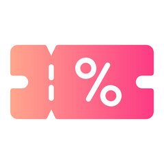 coupon gradient icon