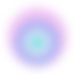Pastel Grainy Gradient Circle