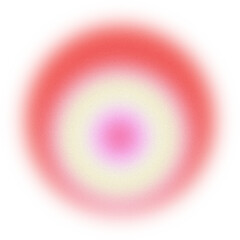 Red Grainy Gradient Circle