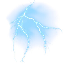 Easy to use real lightning PNG Elements Elements photo editing lightning effect