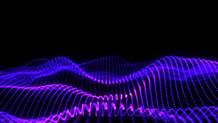 Naklejka premium Blue colour .beutiful wave abstract background,