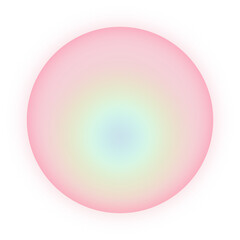 Pastel Gradient Circle