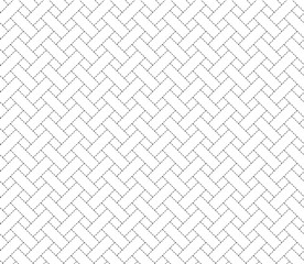 Vector seamless pattern with geometric pattern. Parquet dotted line. For printing, packaging, textiles, wallpapers, tiles, design