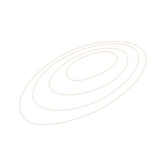 Planetary system orbits hand drawn cartoon illustration. Flat style design, isolated vector. Kids print element, astronomy, celestial body, space travel, cosmos, science fiction, galaxy, universe