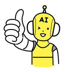 かわいい人物のイラストシリーズ _ AIのキャラクター _ グッド　