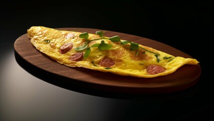 omelet with sausage 