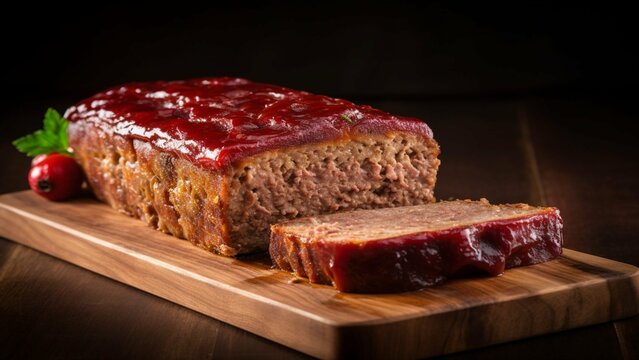 meatloaf with bbq sauce product image