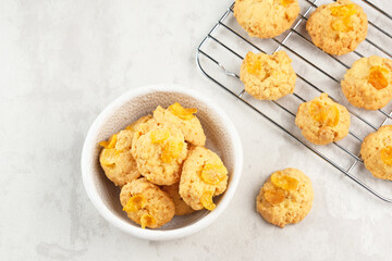 Cornflakes Butter Cookies, popular during eid al fitr in Indonesia
