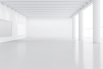 Obraz na płótnie Canvas Empty modern office space