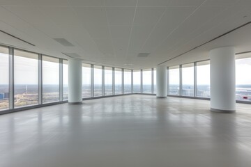 Empty modern office space