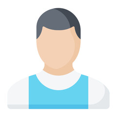 Sportman Flat Icon