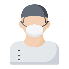 Surgeon Flat Icon