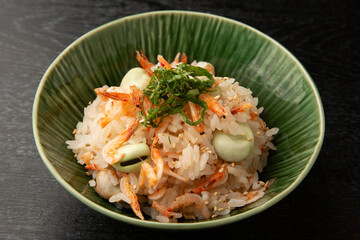 桜エビの炊き込みご飯
