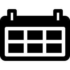 Week Calendar Icon