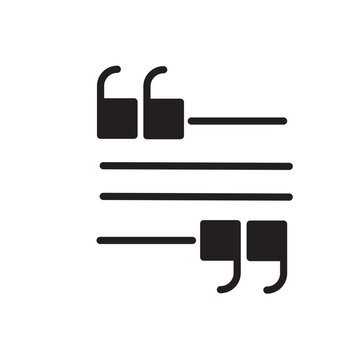 block quote testemonial icon