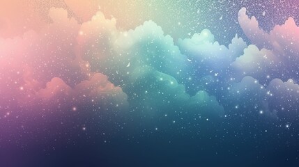 Cute Abstract Multicolor Pastel Pink